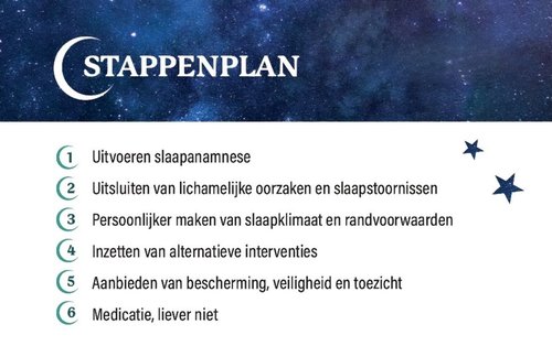 Training slaapproblemen bij ouderen stappenplan